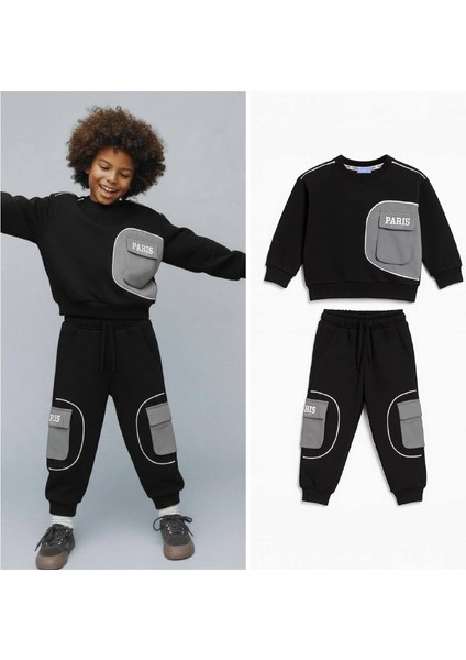 La’ciel Paris Biyeli Gri Paraşüt Cepli Takım fırsatları