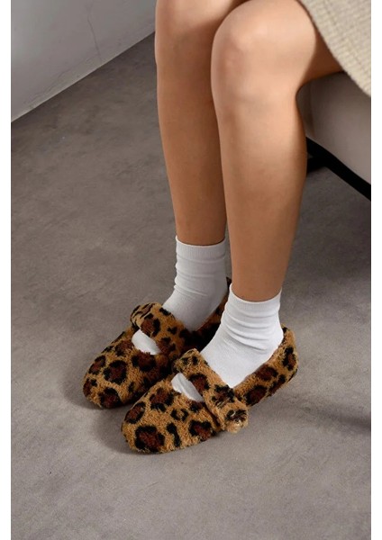 Luna Tavşan Tüyü Lastikli Kaydırmaz Taban Kadın Babet Panduf Ev Terliği fiyatları