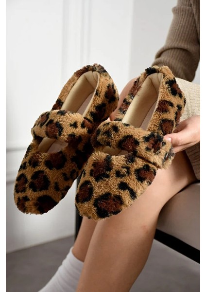 Luna Tavşan Tüyü Lastikli Kaydırmaz Taban Kadın Babet Panduf Ev Terliği modelleri