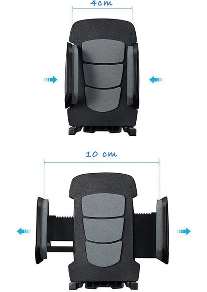 Araba Cep Telefon Tutucu Oto Araç Içi Tutacağı Siyah