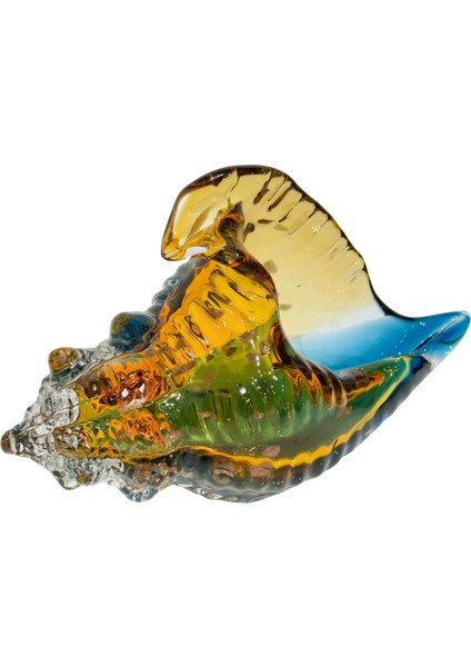 Mavi Amber Büyük Cam Deniz Kabuğu fiyatları