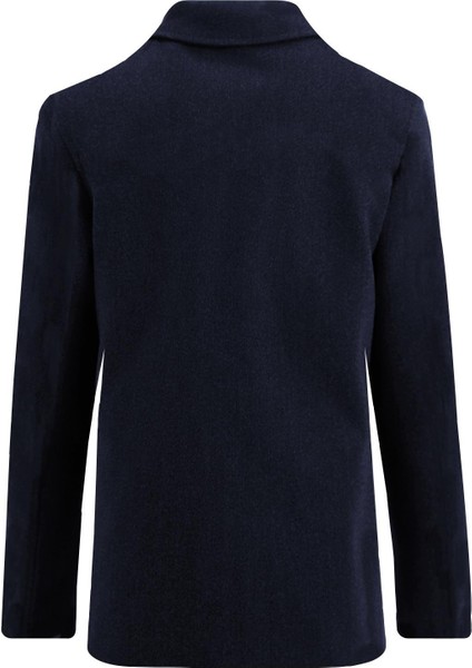 Lacivert Kaşe Kaban fiyatları