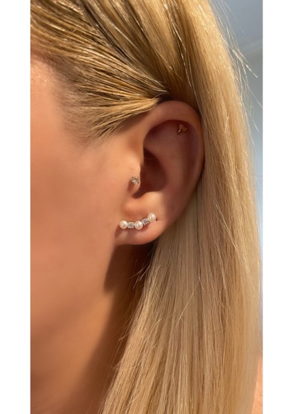 Ithal Yüksek Kalite Incili Küpe