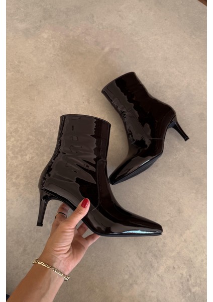 Sonia Kahverengi Hakiki Deri Bot modelleri