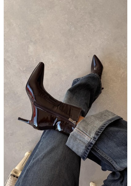 Sonia Kahverengi Hakiki Deri Bot indirimleri