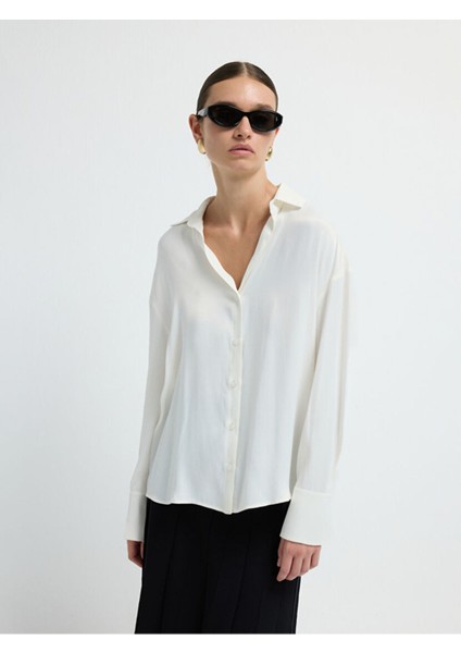 Uzun Kollu Gömlek Kemik 13044284007