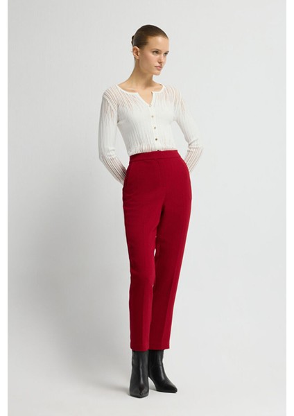 Sigaret Pantolon Kirmizi 15344099009 fırsatları