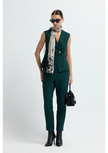 Sigaret Pantolon Yesil 15344099011