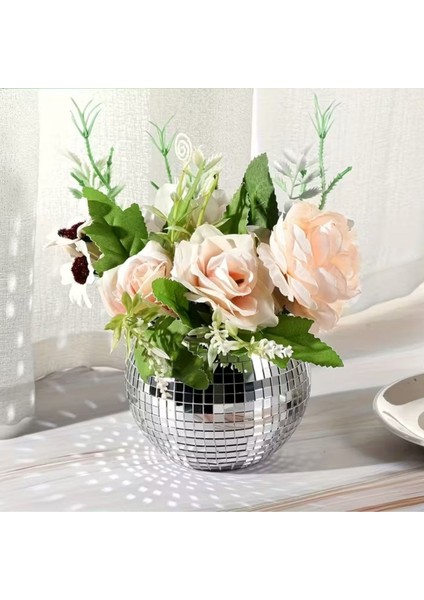 Silver 30 cm x 30 cm Lik Kendinden Yapışkanlı Cam Mozaşk Kare Aynalı Dekor Panel fırsatları