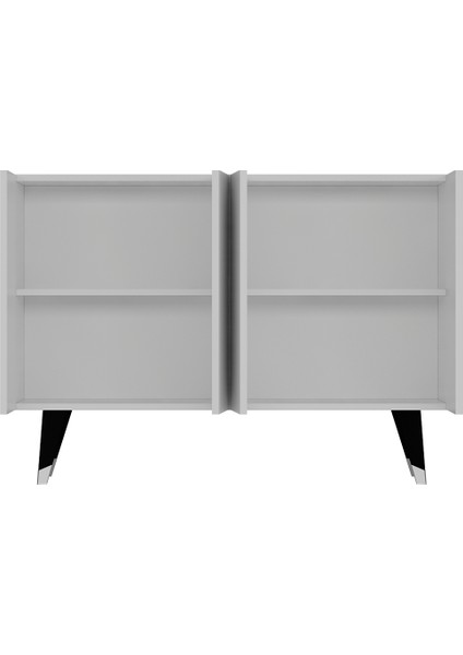 8207-32CT KB150 Konsol, Tv Ünitesi Beyaz-Gümüş indirimleri