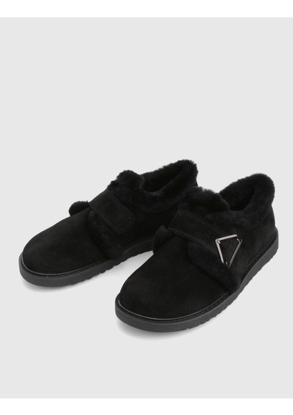 Arya Hakiki Süet Deri Siyah Kadın Bot fiyatları