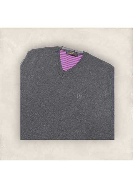 V Yaka Süveter modelleri