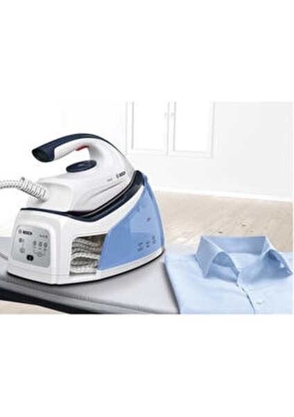 TDS2140 Buhar Kazanlı Ütü 2400 Watt Mavi Renk 300 gr/dk Şok Buhar Çıkışı