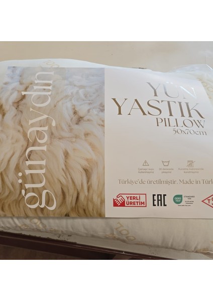 Yün Yastık ,günaydın Yün Yastık, Organik , Wool Pillow , 1.kalite ,uzun Ömürlü ,sağlıklı , Lüx