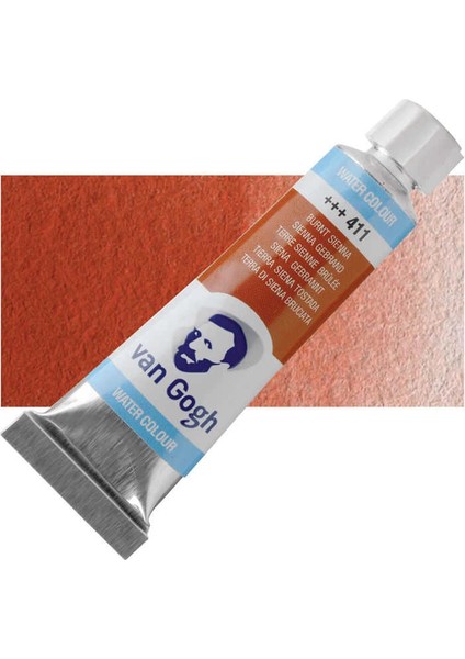 Van Gogh 10 Ml. Tüp Sulu Boya 411 Burnt Sienna