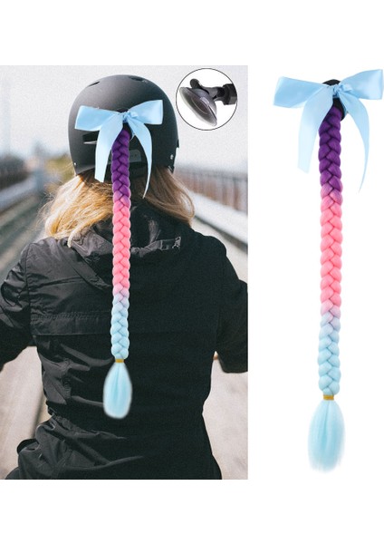 Motosiklet Kaskı Örgülü At Kuyruğu / ACM19