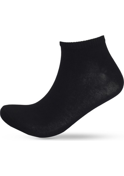 Run 3 lü Erkek Basic Patik Çorap Siyah/Siyah/Siyah