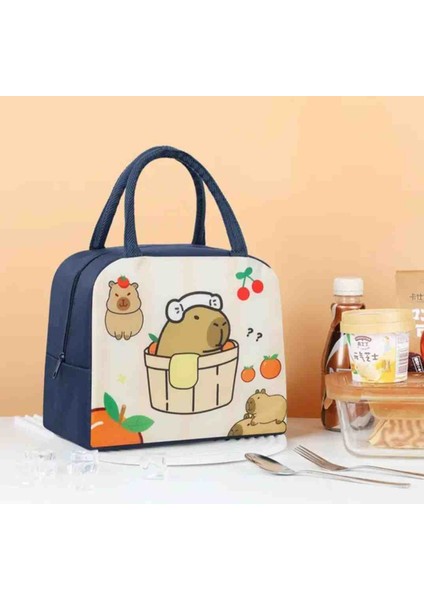 Capybara Kapibara Küçük Boy Yalıtımlı Beslenme Çantası