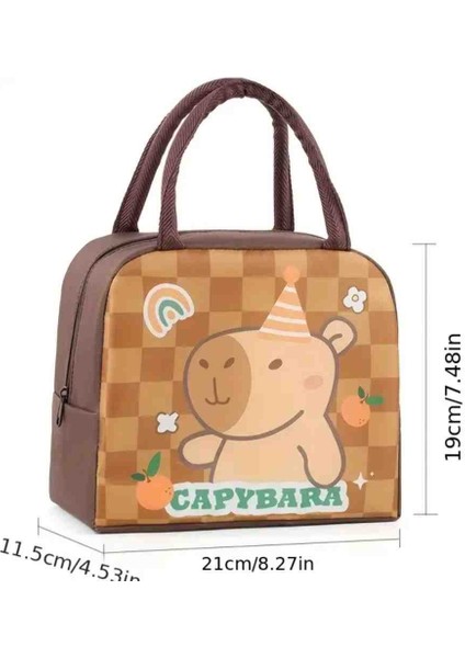 Capybara Kapibara Küçük Boy Yalıtımlı Beslenme Çantası fırsatları