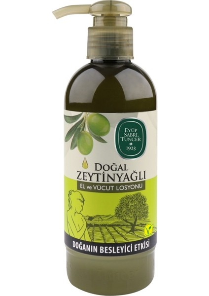 bulurum eyüp sabri tuncer doğal zeytinyağlı el ve vücut losyonu 250 ml
