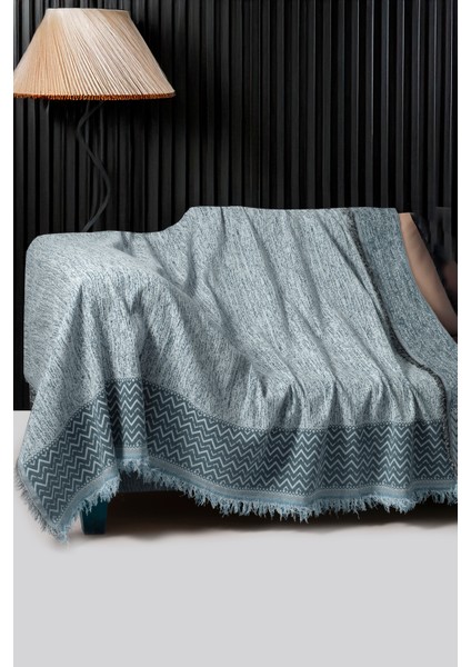 Pamuklu Lüks Kaymaz Koltuk Örtüsü | Koltuk Şalı | Çok Amaçlı Örtü