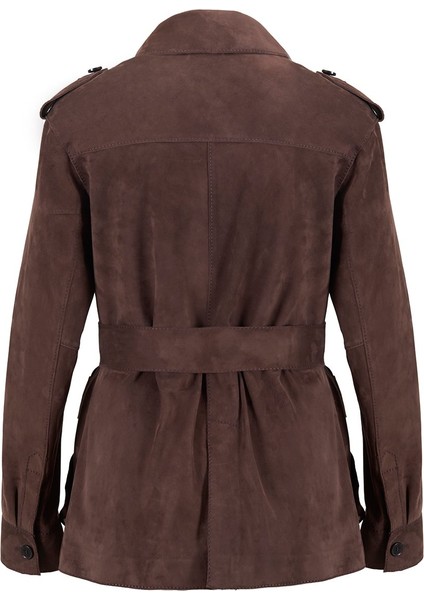 Tiora Kahve Kadın Süet Ceket indirimleri