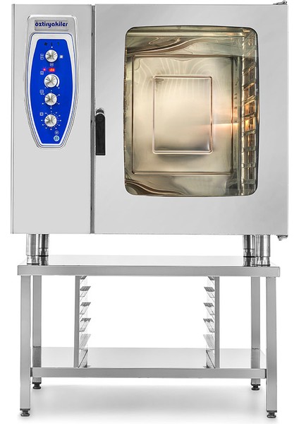 10 Tepsili Konveksiyonlu Elektrikli Fırın, 10 Gn 1/1, Kızaklı, Okfe 101 fiyatları