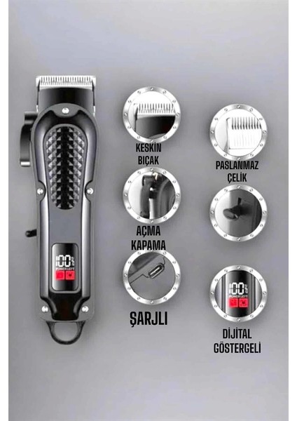 Tıraş Makinesi Taşınabilir Özel Kesim Paslanmaz Çelik Bıçaklı fırsatları