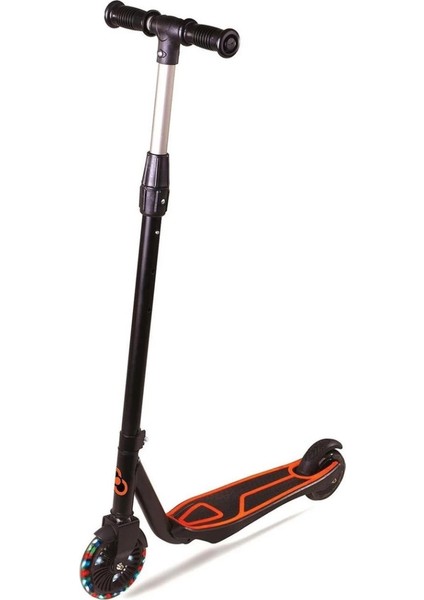 2 Tekerlekli Işıklı Scooter Turuncu Şık ve Pratik Tasarım