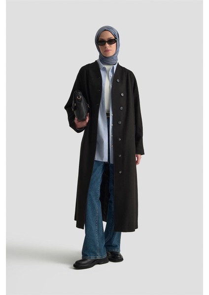 Kaşe Manto 25K8603 Siyah fiyatları