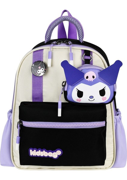 Kuromi My Melody Labubu Baskılı Lüx Cüzdanlı Anaokulu Çantası