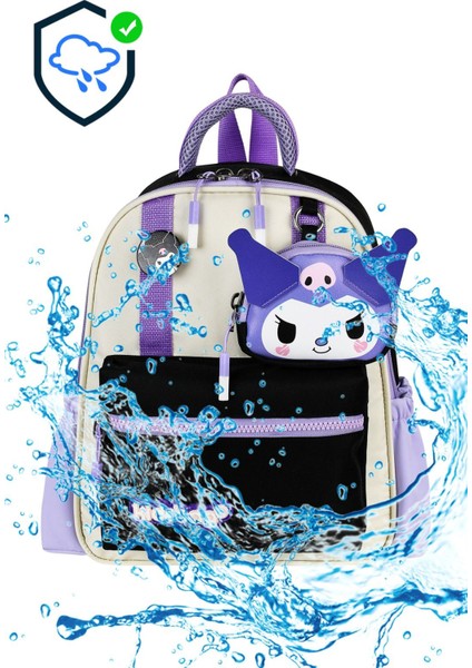 Kuromi My Melody Labubu Baskılı Lüx Cüzdanlı Anaokulu Çantası indirimleri