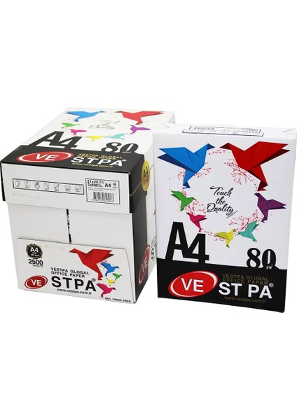 ve Stpa Offıce Paper A4 Fotokopi Kağıt 500LÜ (4172)