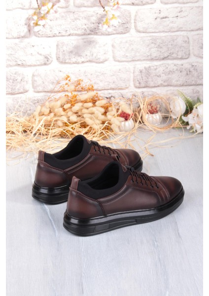 1196 Etap Lastik Bağcıklı Rahat Hafif Dikişli Taban Erkek Ayakkabı indirimleri