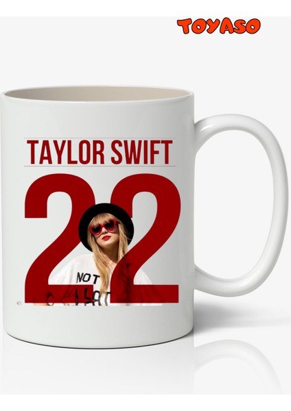 Taylor Swift Temalı Beyaz Kupa Bardak Sevgiliye Arkadaşa Hediye