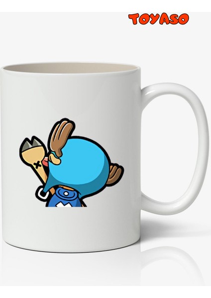 Tony Chopper One Piece Anime Temalı Beyaz Kupa Bardak Arkadaşa Sevgiliye Hediye