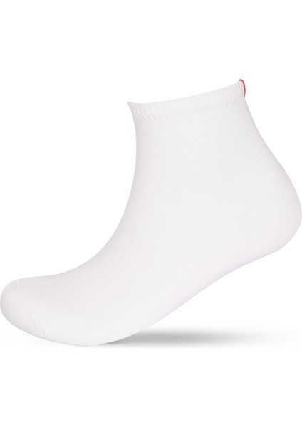 Run 3 lü Erkek Basic Patik Çorap Siyah/Beyaz/Gri