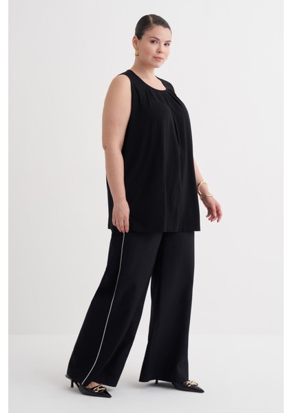 Pile Detaylı Örme Bluz fırsatları