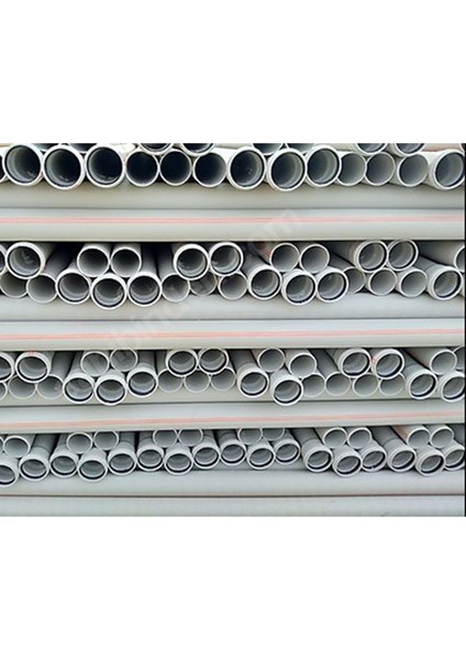 75X2000MM 3,2 Pvc-U Boru - B Tipi ( Kalde )