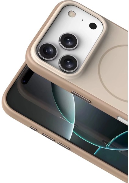 CPT05 Apple iPhone 17 Pro Neva Magsafe Kapak - Gold fiyatları