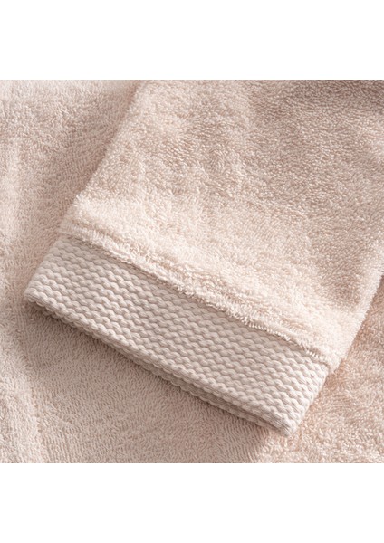 Lara Kadın Bornoz %100 Pamuk Jakarlı Açık Somon fırsatları