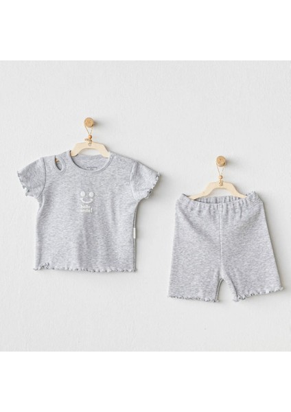 AC25900 Basic 2li Takım Grey Melange