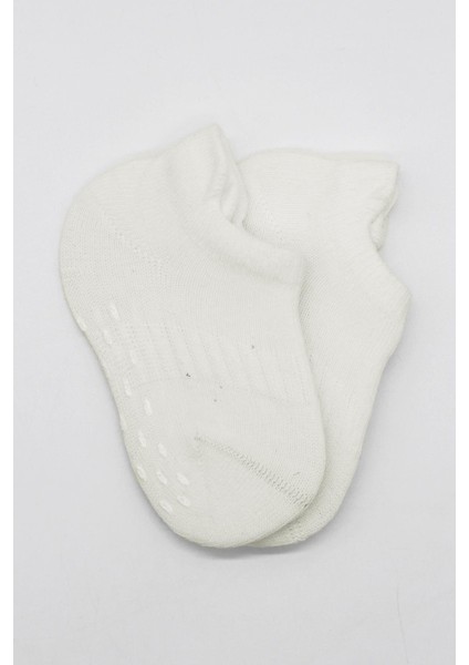 2li Sneakers Kaymaz Basic Penye Çorap 20103 Ekru Ekru fırsatları