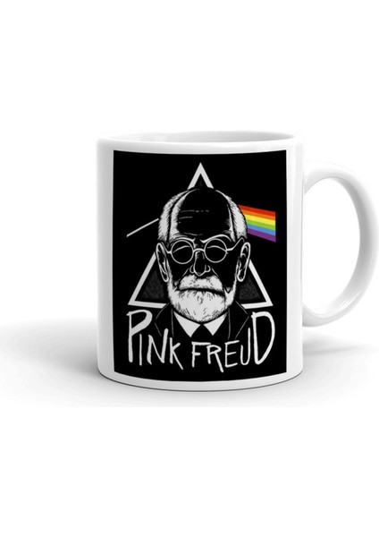 Pink Freud Psikolog Temalı Ithal Kupa Bardak
