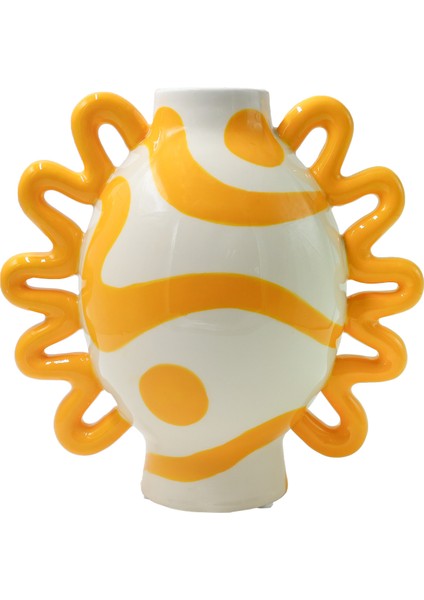 - Isabel Sol Y Sombra El Boyaması Vazo