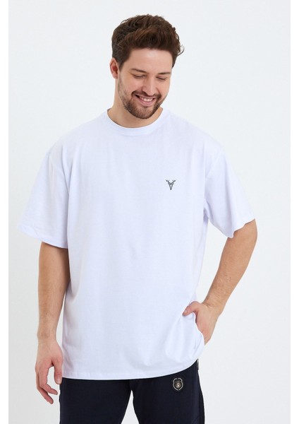 Erkek Oversize Kısa Kollu T-Shirt