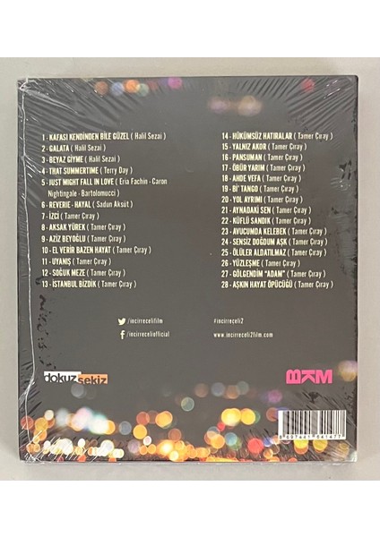 Incir Reçeli 2 Soundtrack CD (Jelatinli Sıfır Orijinal Cd) fiyatları