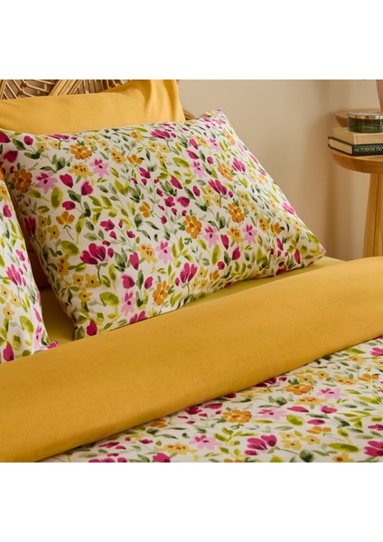 Sarah Anderson Bloomsy Tek Kişilik Nevresim Takımı Pembe fırsatları