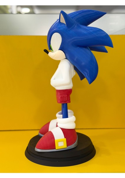 Sonic Animasyon Film Karakter Figürü 48 cm