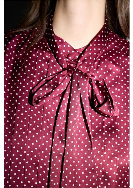 Fularlı Bluz Emp.bordo 11546031000 fiyatları